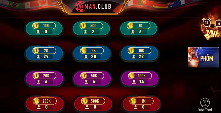 Trải Nghiệm Đỉnh Cao Game Bài Phỏm Tại ManClub Với Cơ Hội Thắng Lớn