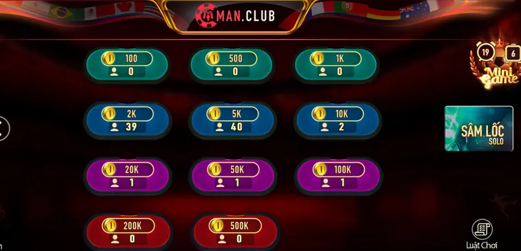 Chinh Phục Đỉnh Cao Sâm Lốc Solo Tại ManClub Với Giải Thưởng Tiền Tỷ
