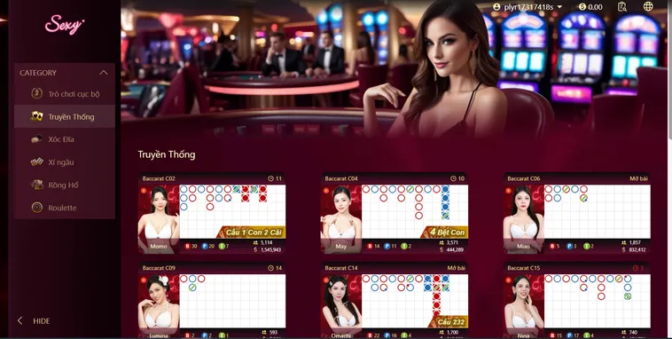 Khám Phá Thế Giới Sexy Gaming Livestream Tại ManClub Với Dealer Nóng Bỏng Nhất