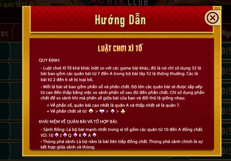Chinh Phục Đỉnh Cao Xì Tố Tại ManClub Với Tỷ Lệ Thắng Cược Cực Khủng